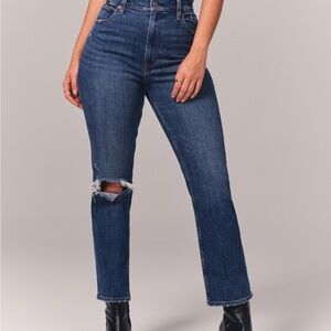 Abercrombie Curve Love Jeans (Ankle Straight)